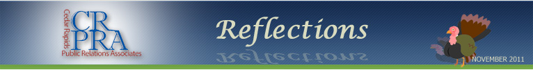 CRPRA Newsletter - Reflections - Cedar Rapids Public Relations Associates