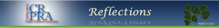 CRPRA Newsletter - Reflections - Cedar Rapids Public Relations Associates